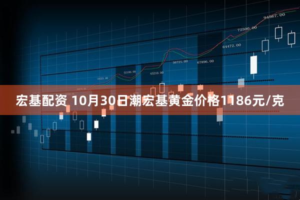 宏基配资 10月30日潮宏基黄金价格1186元/克